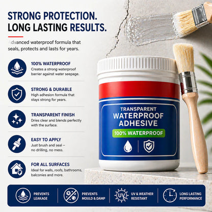 AquaSeal Pro – Invisible Waterproof Repair Glue | Buy 1 Get 1 Free!
