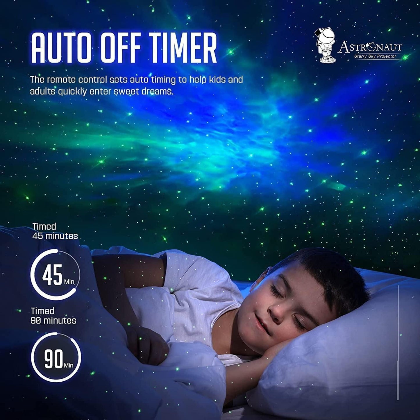 GalaxyGlow™ Astronaut Star Projector Night Light | 🔥FLASH SALE!🔥