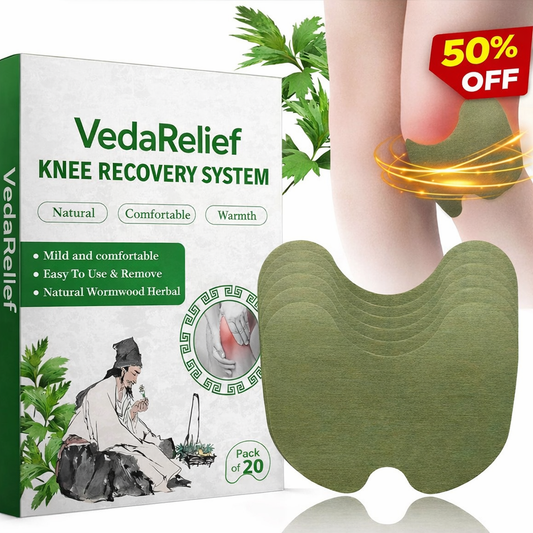 VedaRelief Knee Recovery System | Pack of 20