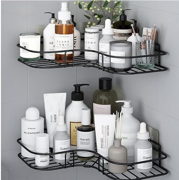 CornerEase™ – Self-Adhesive Wall Mounted Shelf | 🔥FLASH SALE!🔥