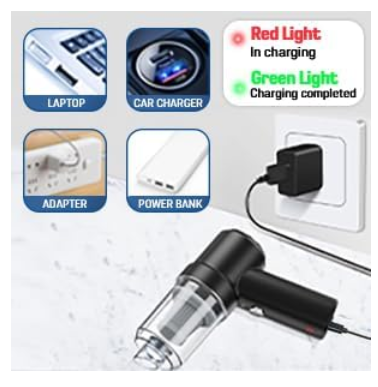 LumaVac Smart Clean 3-in-1 Vacuum – Wet & Dry Powerful Mini Cleaner |🔥FLASH SALE!🔥